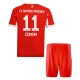 FC Bayern München Coman 11 Lasten Kotipelipaita 2025-26 Jalkapallo Pelipaidat Peliasut
