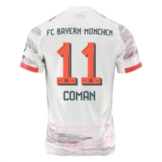 FC Bayern München Coman 11 Vieraspelipaita 2025-26 Jalkapallo Pelipaidat Peliasut