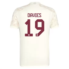 FC Bayern München Davies 19 Kolmas Pelipaita 2023-24 Jalkapallo Pelipaidat Peliasut