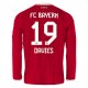 FC Bayern München Davies 19 Kotipaita 2026-27 Pelipaita Long Sleeve