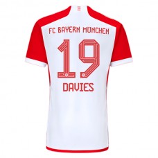 FC Bayern München Davies 19 Kotipelipaita 2023-24 Jalkapallo Pelipaidat Peliasut