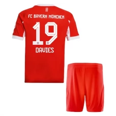 FC Bayern München Davies 19 Lasten Kotipelipaita 2025-26 Jalkapallo Pelipaidat Peliasut