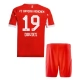 FC Bayern München Davies 19 Lasten Kotipelipaita 2025-26 Jalkapallo Pelipaidat Peliasut