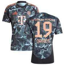 FC Bayern München Davies 19 Vieraspelipaita 2024-25 Jalkapallo Pelipaidat Peliasut