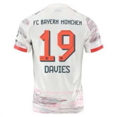 FC Bayern München Davies 19 Vieraspelipaita 2025-26 Jalkapallo Pelipaidat Peliasut