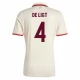 FC Bayern München De Ligt 4 Kolmas Pelipaita 2024-25 Jalkapallo Pelipaidat Peliasut