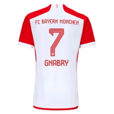 FC Bayern München Gnabry 7 Kotipelipaita 2023-24 Jalkapallo Pelipaidat Peliasut