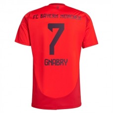 FC Bayern München Gnabry 7 Kotipelipaita 2024-25 Jalkapallo Pelipaidat Peliasut