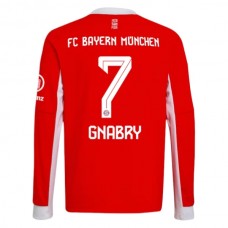 FC Bayern München Gnabry 7 Kotipelipaita 2025-26 Jalkapallo Pelipaidat Peliasut(L/S)