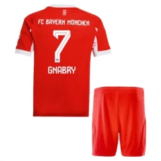 FC Bayern München Gnabry 7 Lasten Kotipelipaita 2025-26 Jalkapallo Pelipaidat Peliasut