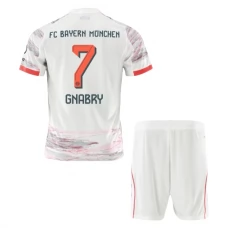 FC Bayern München Gnabry 7 Lasten Vieraspelipaita 2025-26 Jalkapallo Pelipaidat Peliasut