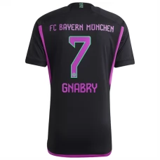 FC Bayern München Gnabry 7 Vieraspelipaita 2023-24 Jalkapallo Pelipaidat Peliasut