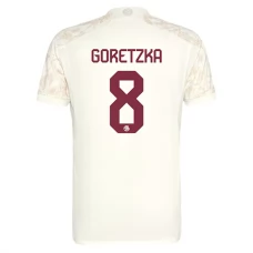 FC Bayern München Goretzka 8 Kolmas Pelipaita 2023-24 Jalkapallo Pelipaidat Peliasut