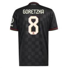 FC Bayern München Goretzka 8 Kolmas Pelipaita 2025-26 Jalkapallo Pelipaidat Peliasut