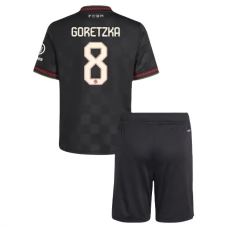 FC Bayern München Goretzka 8 Lasten Kolmas Pelipaita 2025-26 Jalkapallo Pelipaidat Peliasut