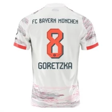 FC Bayern München Goretzka 8 Vieraspelipaita 2025-26 Jalkapallo Pelipaidat Peliasut