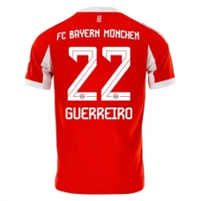 FC Bayern München Guerreiro 22 Kotipelipaita 2025-26 Jalkapallo Pelipaidat Peliasut