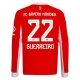 FC Bayern München Guerreiro 22 Kotipelipaita 2025-26 Jalkapallo Pelipaidat Peliasut(L/S)
