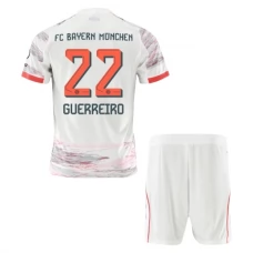FC Bayern München Guerreiro 22 Lasten Vieraspelipaita 2025-26 Jalkapallo Pelipaidat Peliasut