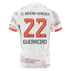 FC Bayern München Guerreiro 22 Vieraspelipaita 2025-26 Jalkapallo Pelipaidat Peliasut