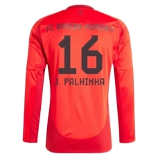 FC Bayern München J.Palhinha 16 Kotipelipaita 2024-25 Jalkapallo Pelipaidat Peliasut(L/S)