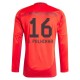 FC Bayern München J.Palhinha 16 Kotipelipaita 2024-25 Jalkapallo Pelipaidat Peliasut(L/S)