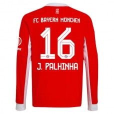 FC Bayern München J.Palhinha 16 Kotipelipaita 2025-26 Jalkapallo Pelipaidat Peliasut(L/S)