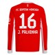 FC Bayern München J.Palhinha 16 Kotipelipaita 2025-26 Jalkapallo Pelipaidat Peliasut(L/S)