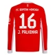 FC Bayern München J.Palhinha 16 Kotipelipaita 2025-26 Jalkapallo Pelipaidat Peliasut(L/S)