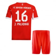 FC Bayern München J.Palhinha 16 Lasten Kotipelipaita 2025-26 Jalkapallo Pelipaidat Peliasut