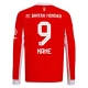FC Bayern München Kane 9 Kotipelipaita 2025-26 Jalkapallo Pelipaidat Peliasut(L/S)
