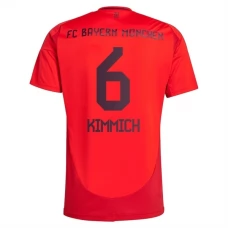 FC Bayern München Kimmich 6 Kotipelipaita 2024-25 Jalkapallo Pelipaidat Peliasut