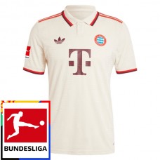 FC Bayern München Kolmas Pelipaita Bundesliga Patch 2024-25 Jalkapallo Pelipaidat Peliasut