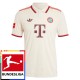 FC Bayern München Kolmas Pelipaita Bundesliga Patch 2024-25 Jalkapallo Pelipaidat Peliasut