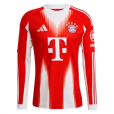 FC Bayern München Kotipelipaita 2025-26 Jalkapallo Pelipaidat Peliasut(L/S)