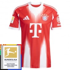 FC Bayern München Kotipelipaita Bundesliga Champions Patch 2025-26 Jalkapallo Pelipaidat Peliasut