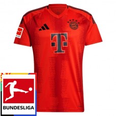 FC Bayern München Kotipelipaita Bundesliga Patch 2024-25 Jalkapallo Pelipaidat Peliasut