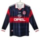 FC Bayern München Kotipelipaita Retro 1997-99 Pelipaita Long Sleeve