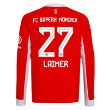 FC Bayern München Laimer 27 Kotipelipaita 2025-26 Jalkapallo Pelipaidat Peliasut(L/S)