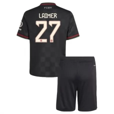 FC Bayern München Laimer 27 Lasten Kolmas Pelipaita 2025-26 Jalkapallo Pelipaidat Peliasut