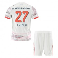 FC Bayern München Laimer 27 Lasten Vieraspelipaita 2025-26 Jalkapallo Pelipaidat Peliasut