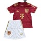 FC Bayern München Lasten Kotipelipaita 125th Anniversary 2024-25 Jalkapallo Pelipaidat Peliasut