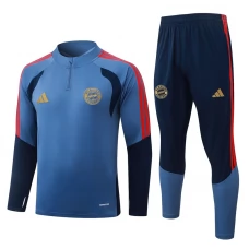 FC Bayern München Lasten Tracksuit 2026-27 - 1-4 Zip Sininen