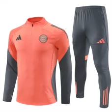 FC Bayern München Lasten Verryttelypuku 2025-26 - 1-4 Zip Oranssi