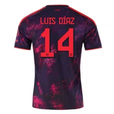FC Bayern München Luis Díaz 14 Kolmospaita 2026-27 Pelipaita