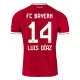 FC Bayern München Luis Díaz 14 Kotipaita 2026-27 Pelipaita