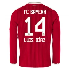 FC Bayern München Luis Díaz 14 Kotipaita 2026-27 Pelipaita Long Sleeve