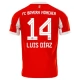FC Bayern München Luis Díaz 14 Kotipelipaita 2025-26 Jalkapallo Pelipaidat Peliasut