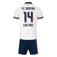 FC Bayern München Luis Díaz 14 Vieraspaita 2026-27 Lasten Pelipaita