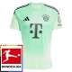 FC Bayern München Maalivahdin Kotipelipaita Bundesliga Patch 2025-26 Jalkapallo Pelipaidat Peliasut